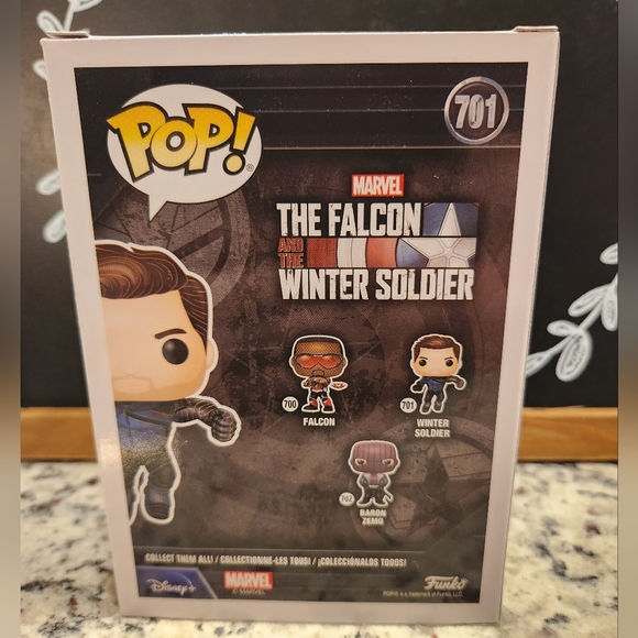 Funko Pop! Winter Soldier #701 Bucky Barnes Marvel Falcon & the Winter Soldier - Picture 6 of 6
